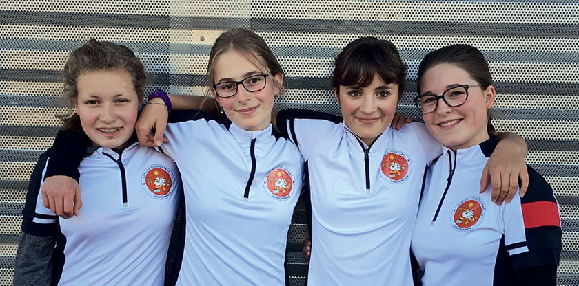 Juniorinnen Curling Gstaad